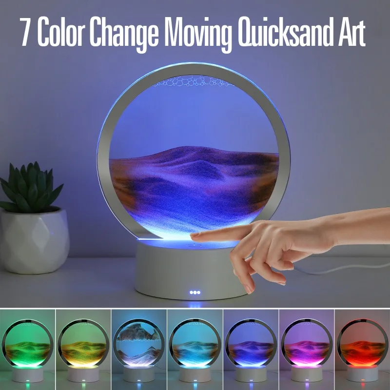 Sand Art Picture - Hot 3D Stereoscopic Glass Sand Painting