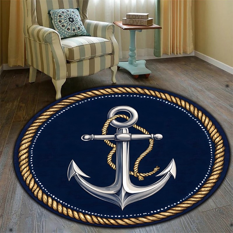 Round Death Moth Rug Gothic Sk - Home Decor Trend 2026 avaliação e preço