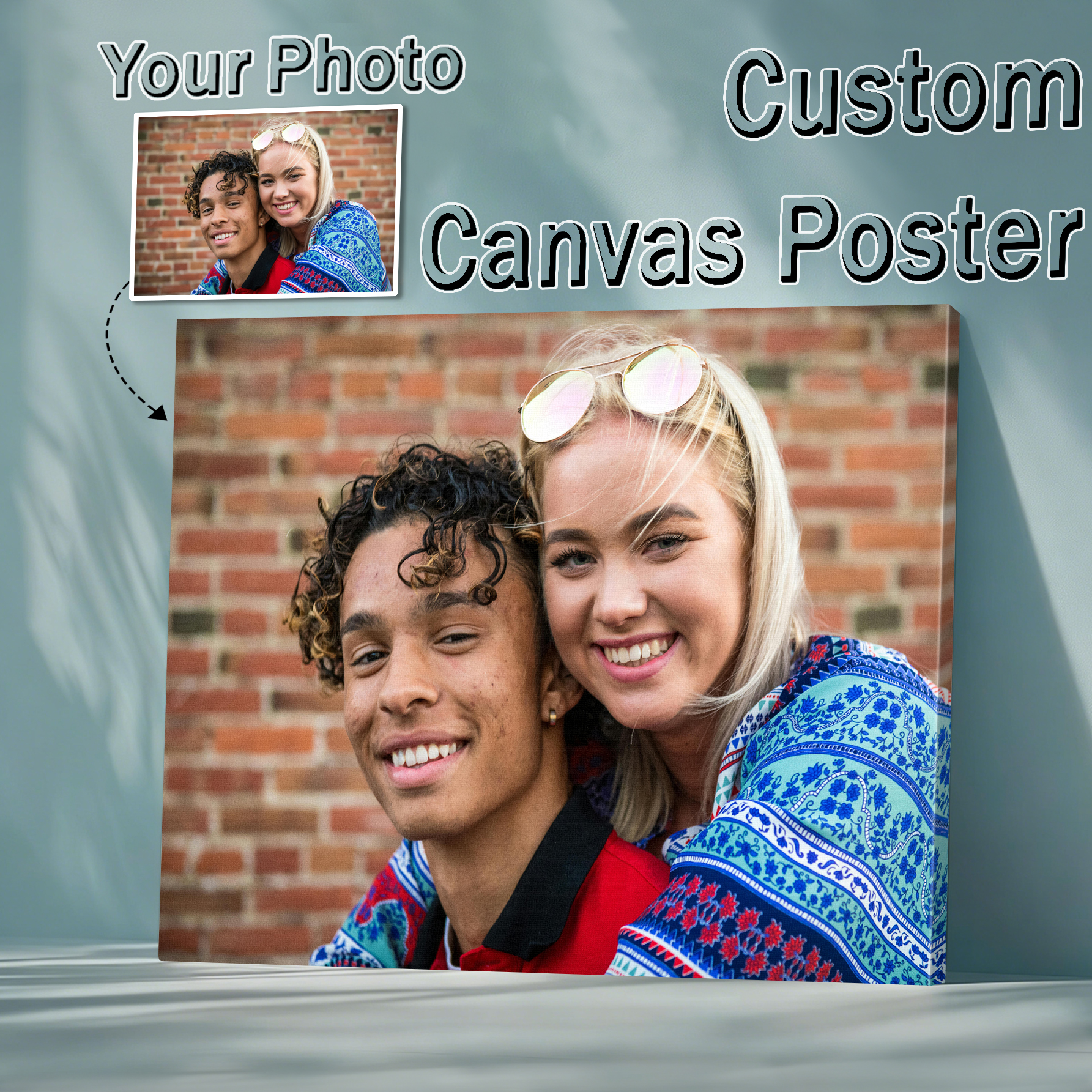 1Pc Personalized Custom Canvas - Home Decor Aesthetic avaliação e preço
