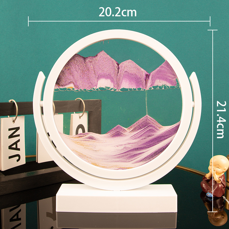 3D Hourglass Dynamic Glass Hou - Sand Art Picture avaliação e preço