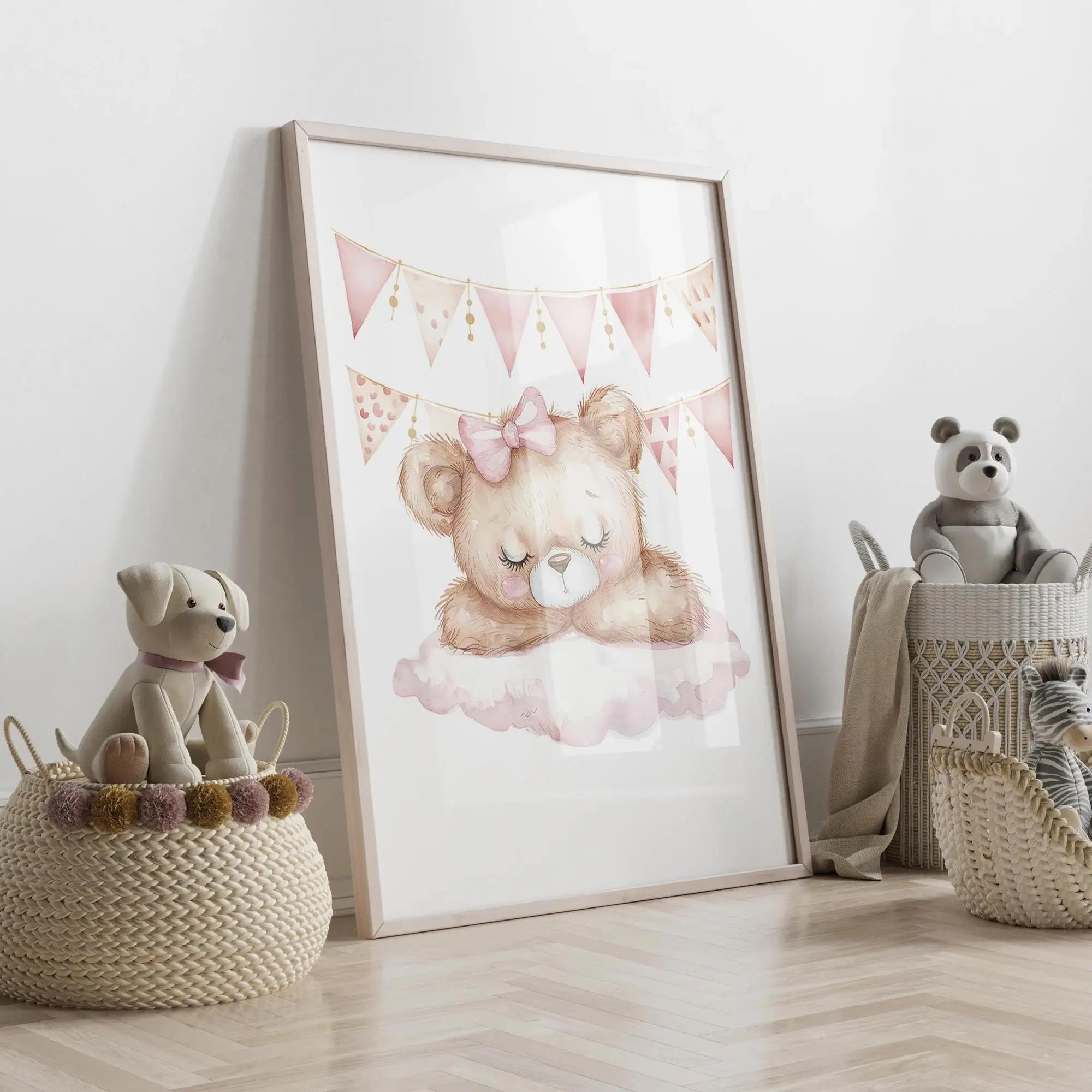 Pink Dream Bear Carousel Tent  - Home Decor Aesthetic avaliação e preço