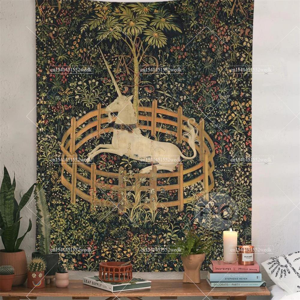 The Unicorn In Captivity Wall  - Home Decor Yoga avaliação e preço