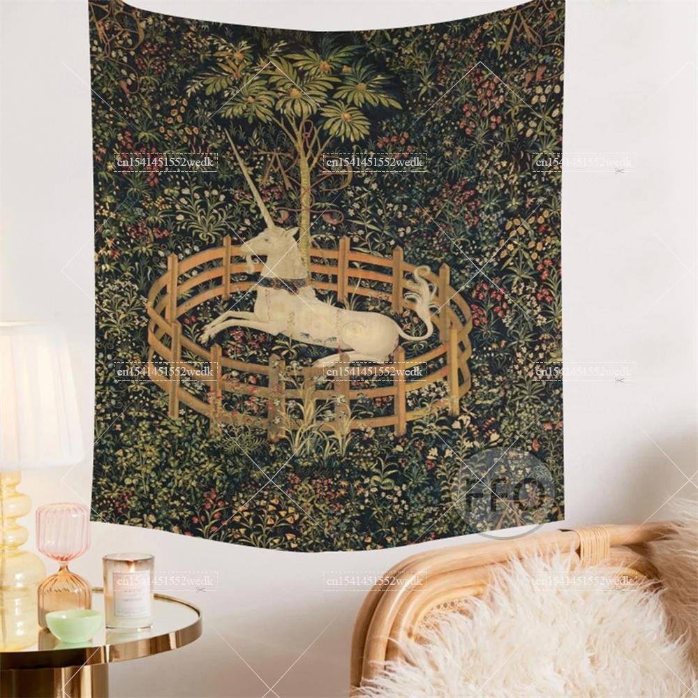 The Unicorn In Captivity Wall  - Home Decor Yoga avaliação e preço