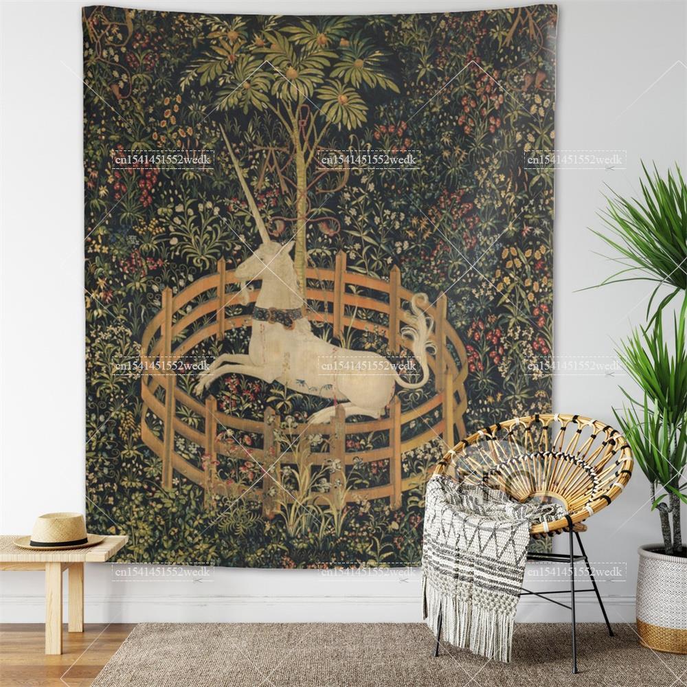 The Unicorn In Captivity Wall  - Home Decor Yoga avaliação e preço