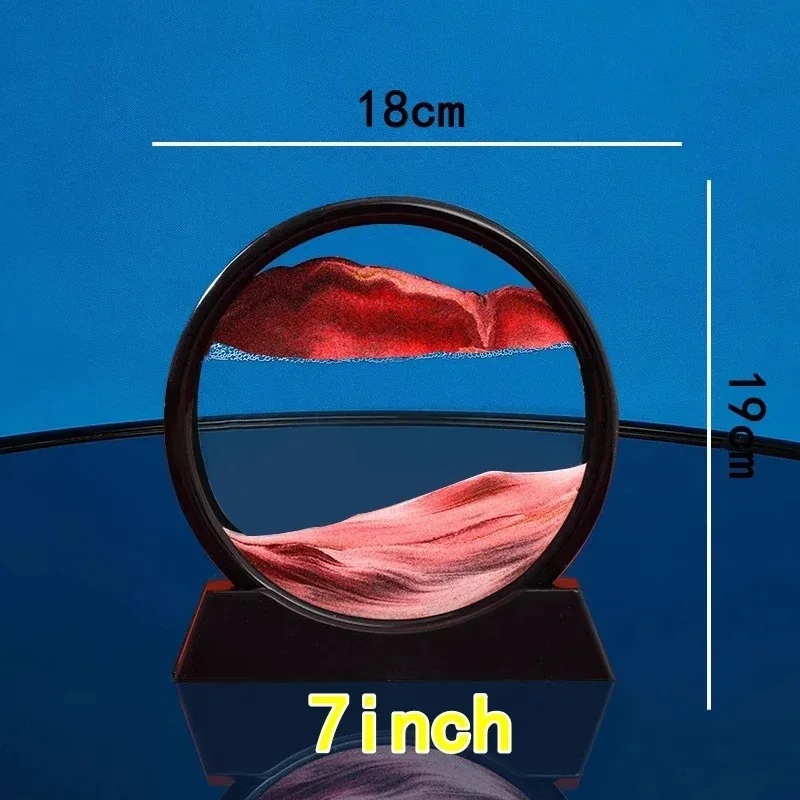 3D Moving Sand Art Picture Rou - Sand Art Picture avaliação e preço