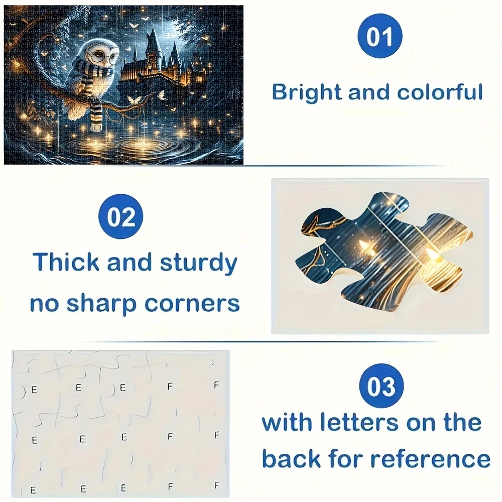 500/1000/1200/2000PCS Puzzles  - Home Decor Under 500 avaliação e preço