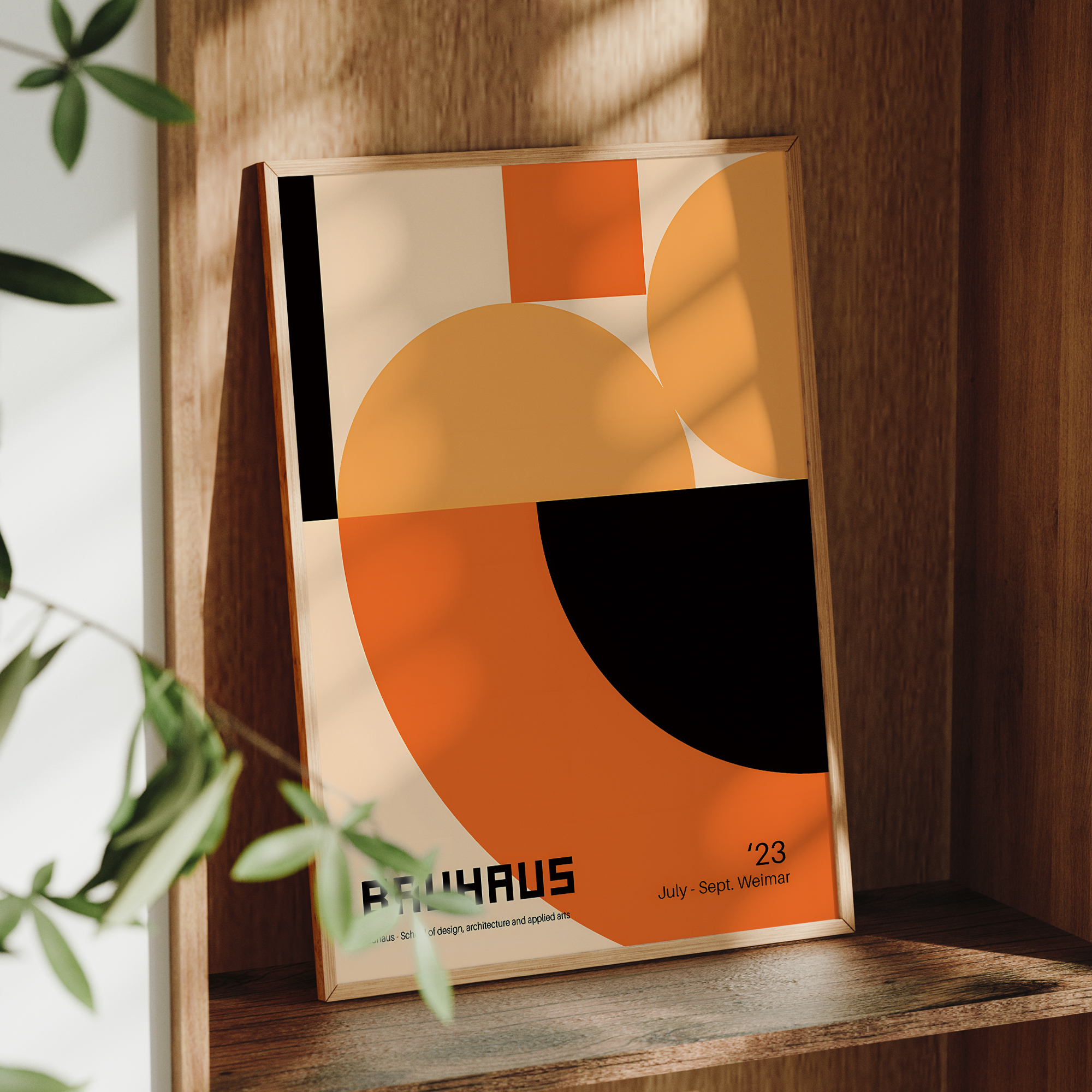 Modern Geometry Bauhaus School - Home Decor Aesthetic avaliação e preço