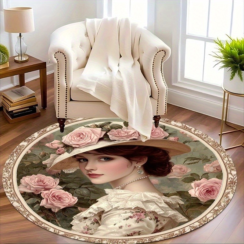 Round Capybara Gamer Rug Cute  - Home Decor Trend 2026 avaliação e preço