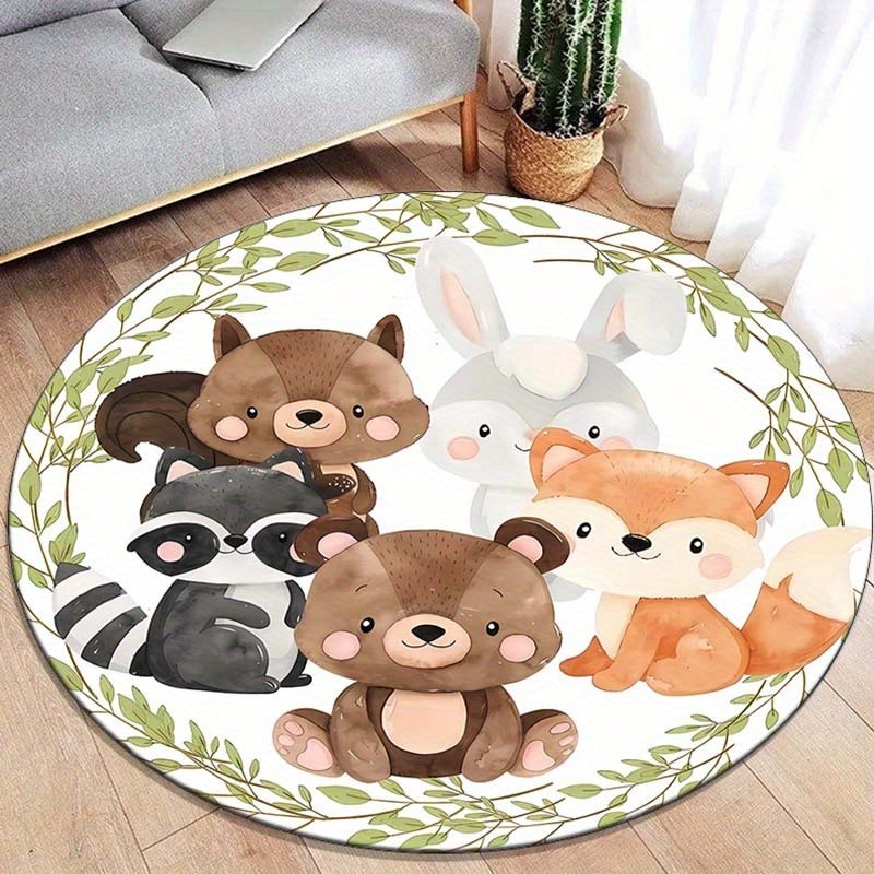 Round Capybara Gamer Rug Cute  - Home Decor Trend 2026 avaliação e preço