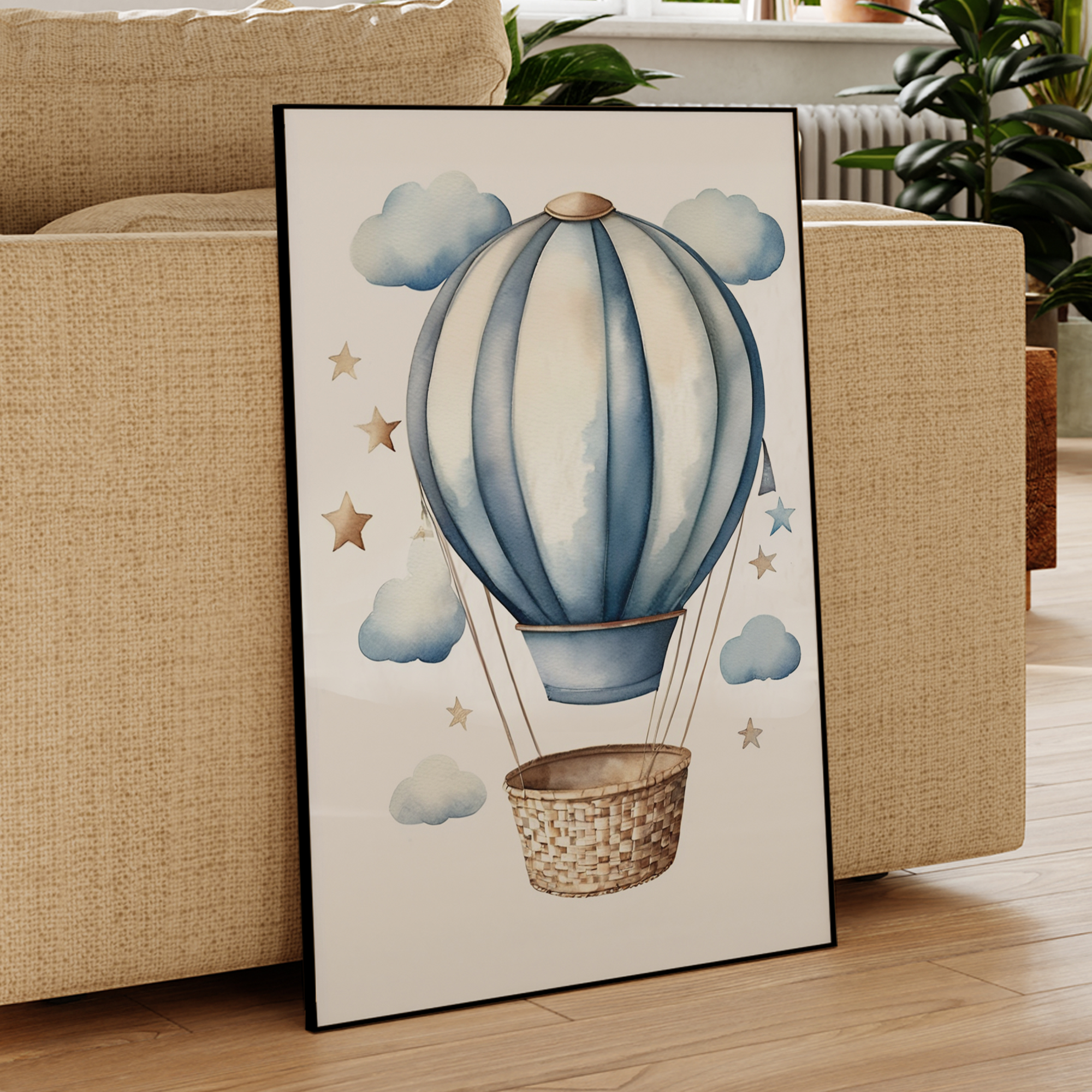 Cartoon Children Airplane Heli - Home Decor Aesthetic avaliação e preço