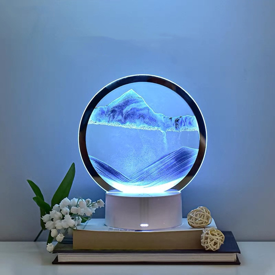 LED 16 Colors 3D Sandscape Lam - Sand Art Picture avaliação e preço