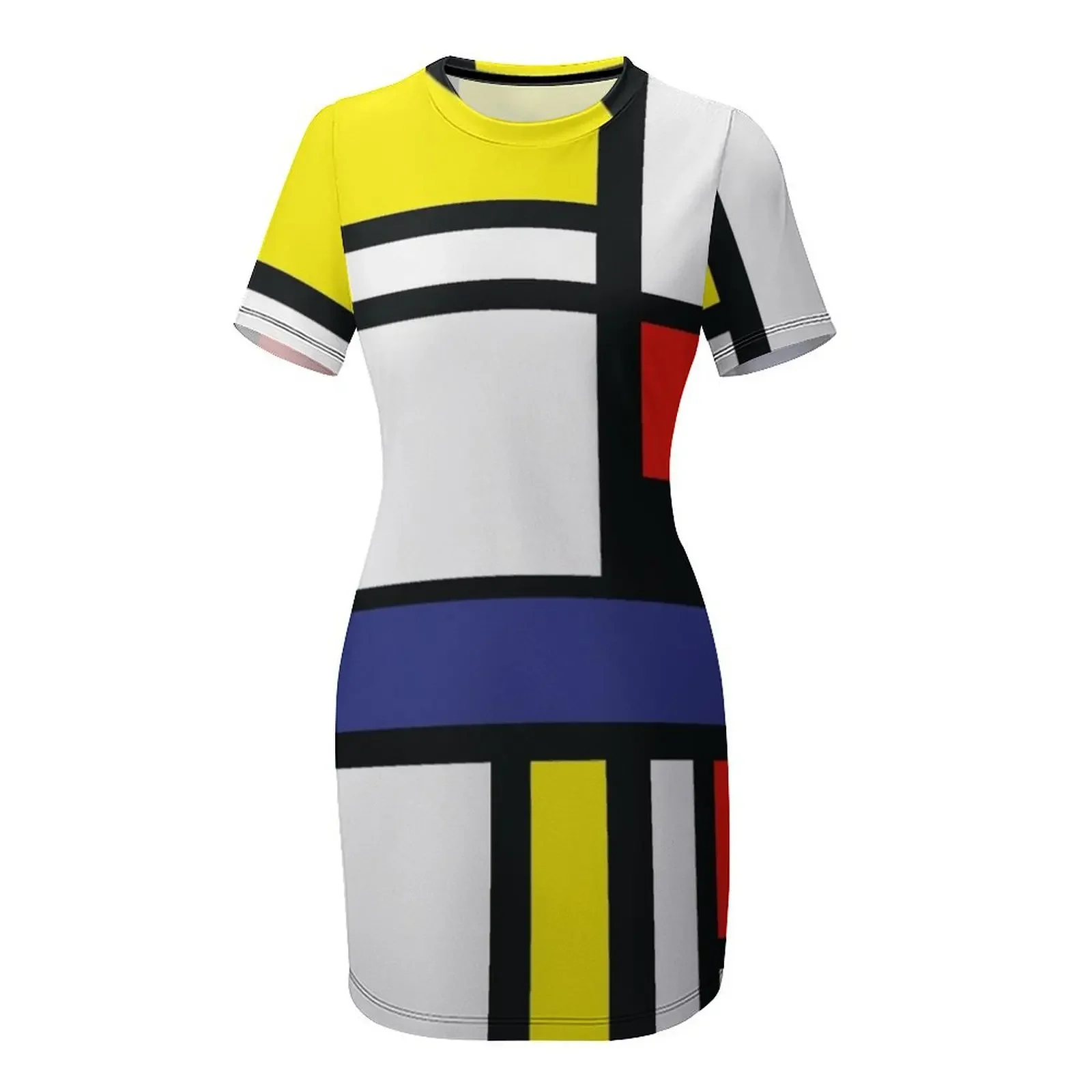 Mondrian Colors pattern art ts - Home Decor Trend 2026 avaliação e preço