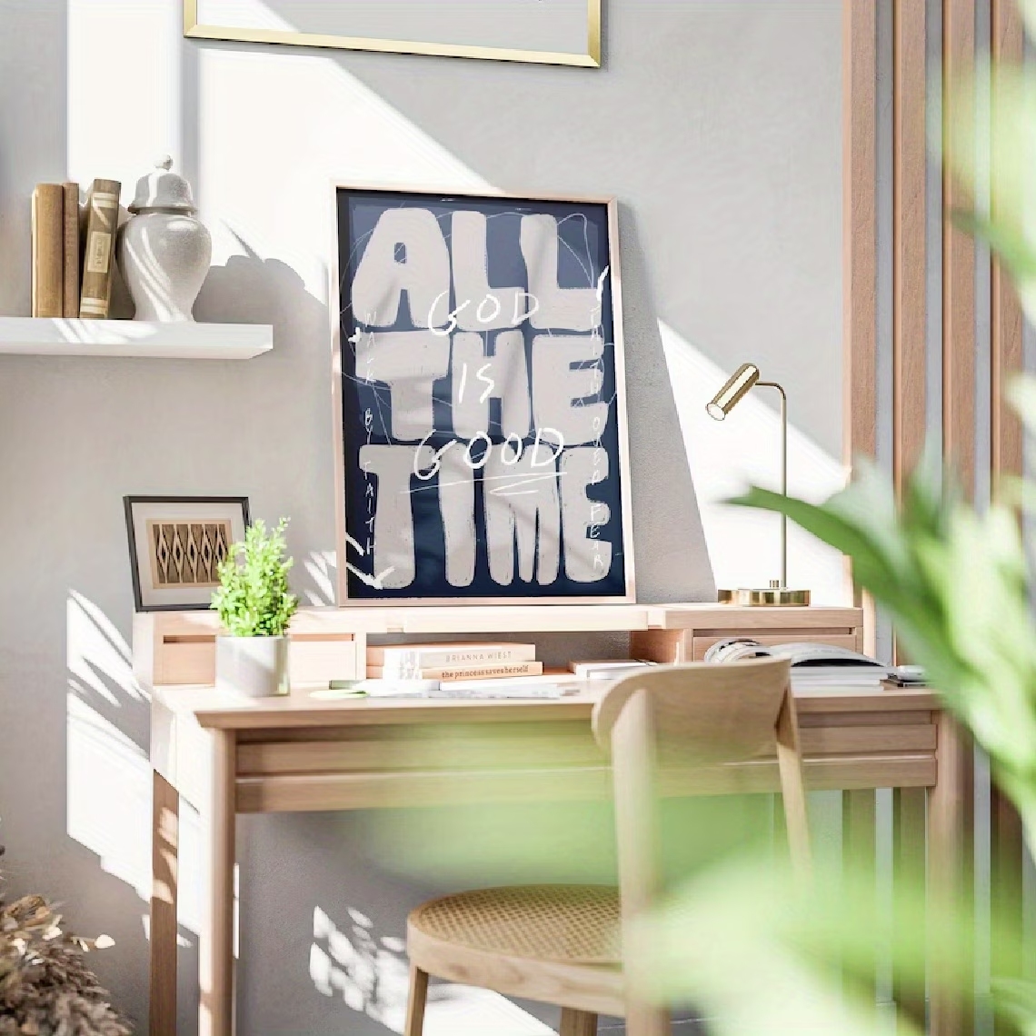 God Is Always Good Inspiration - Home Decor Aesthetic avaliação e preço