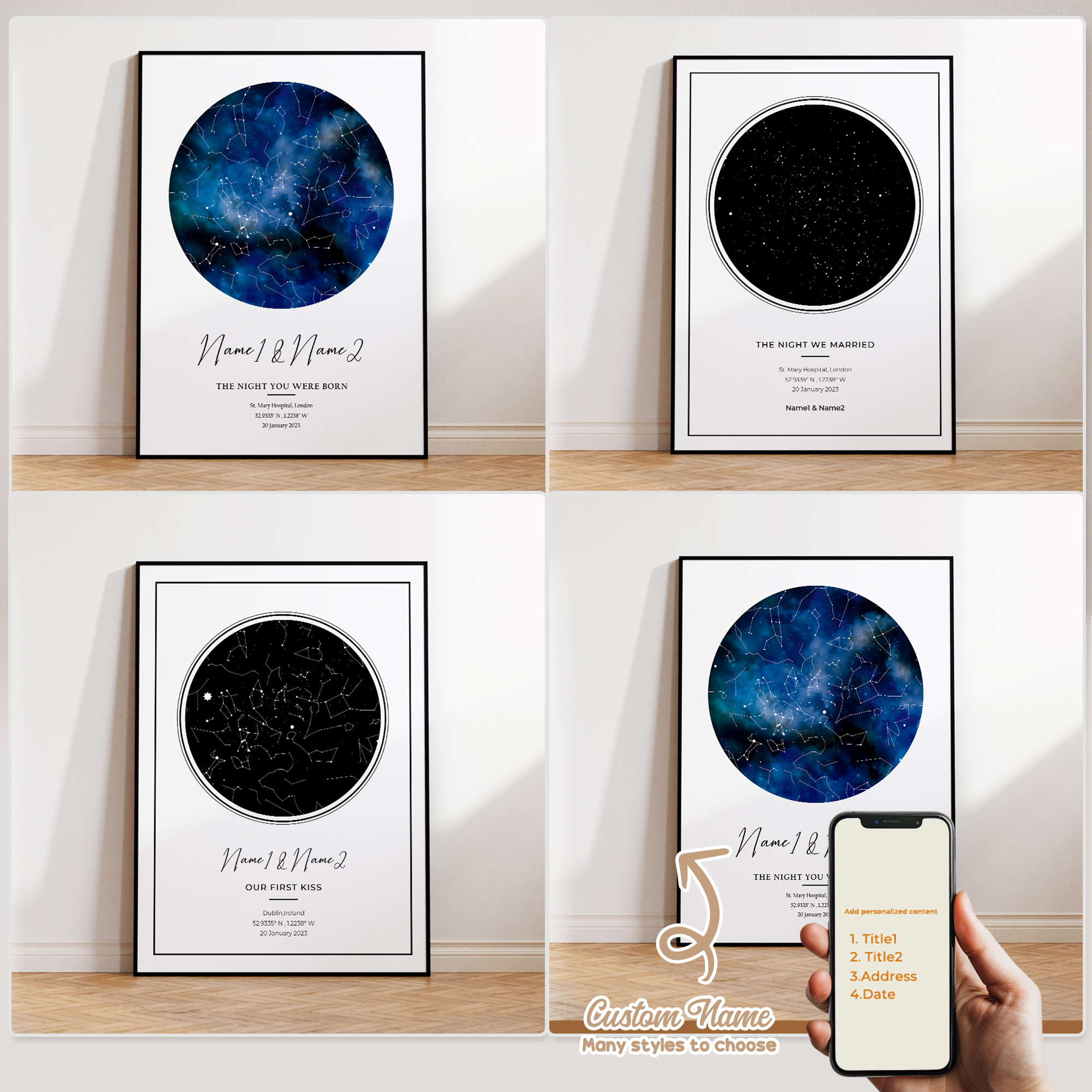Modern Custom Personalized Nig - Home Decor Aesthetic avaliação e preço