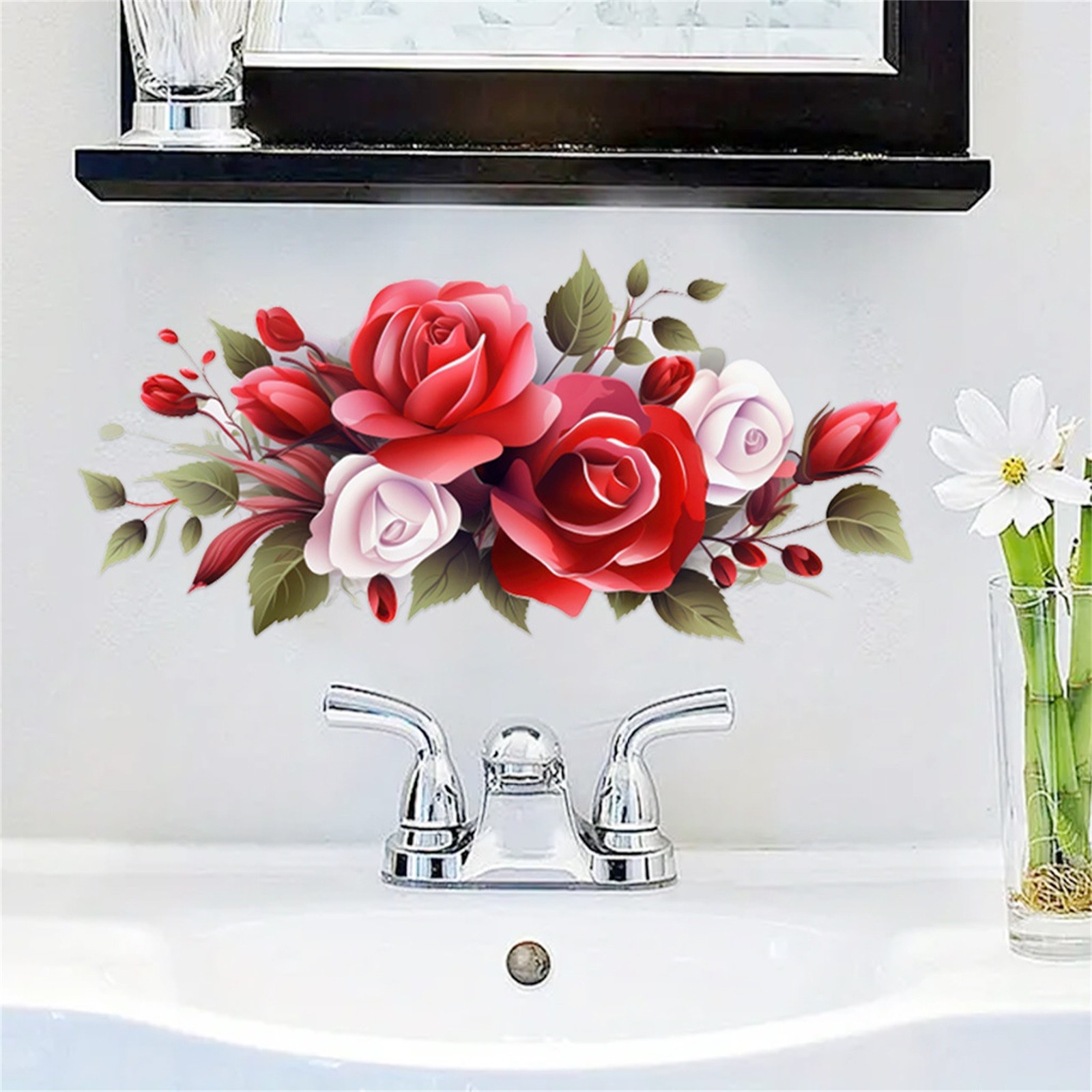 Valentine'S Day Red Rose Wall  - Home Decor Trend 2026 avaliação e preço