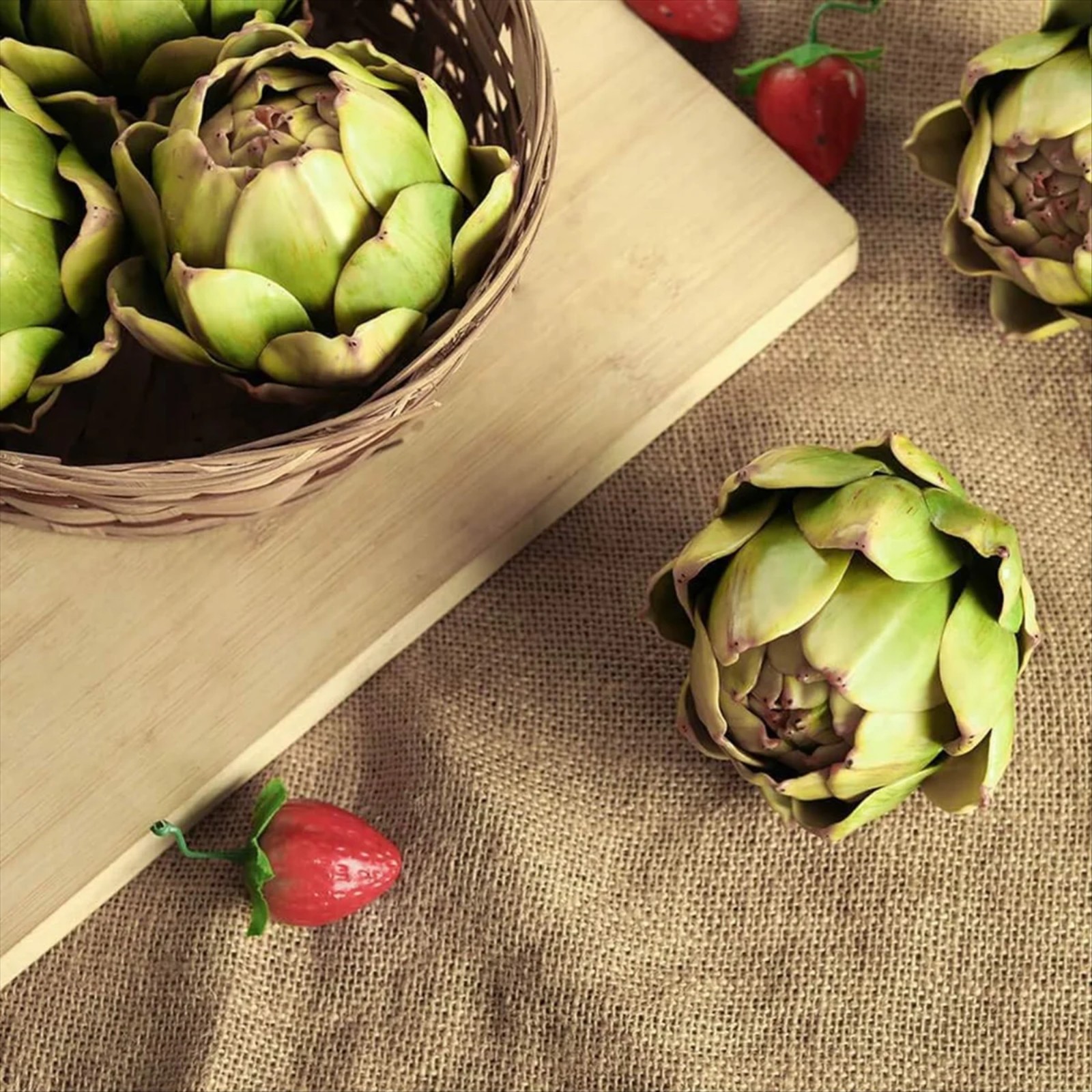 6pcs Artificial Artichoke Deco - Home Decor Trend 2026 avaliação e preço