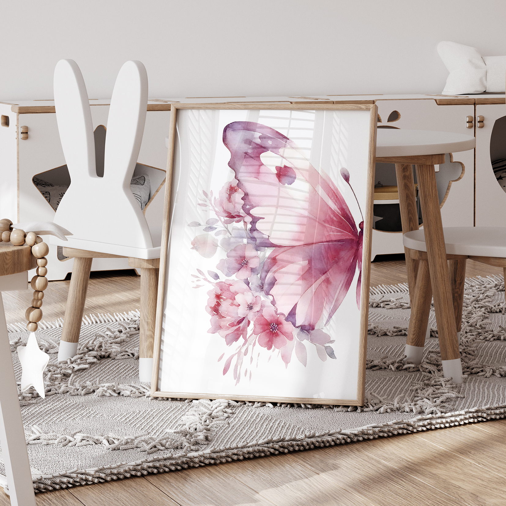 3pcs Cartoon Children Pink Lov - Home Decor Aesthetic avaliação e preço