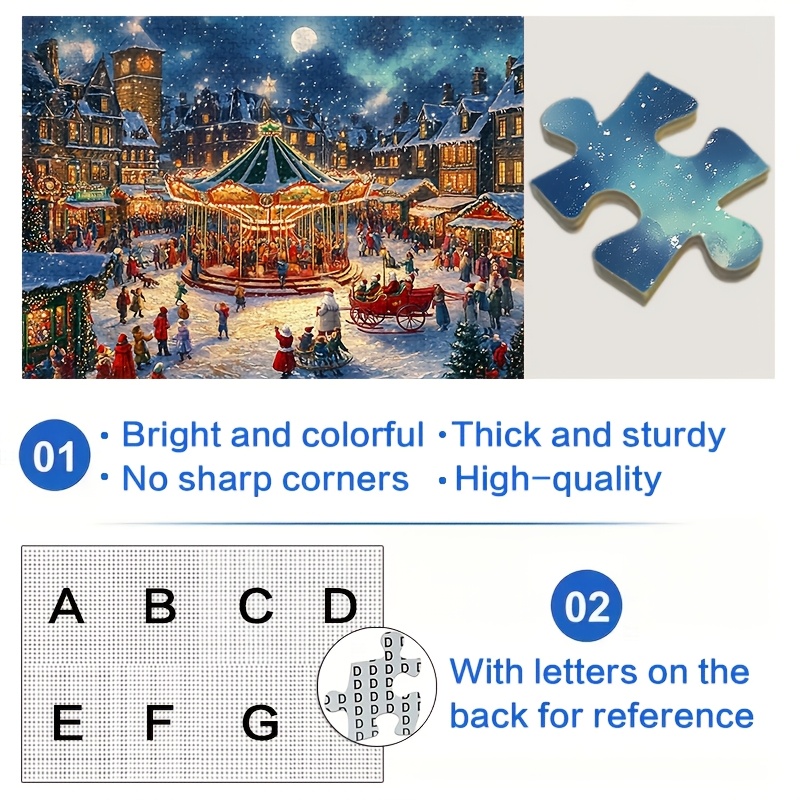 500/1000/1200/2000PCS Puzzles  - Home Decor Under 500 avaliação e preço