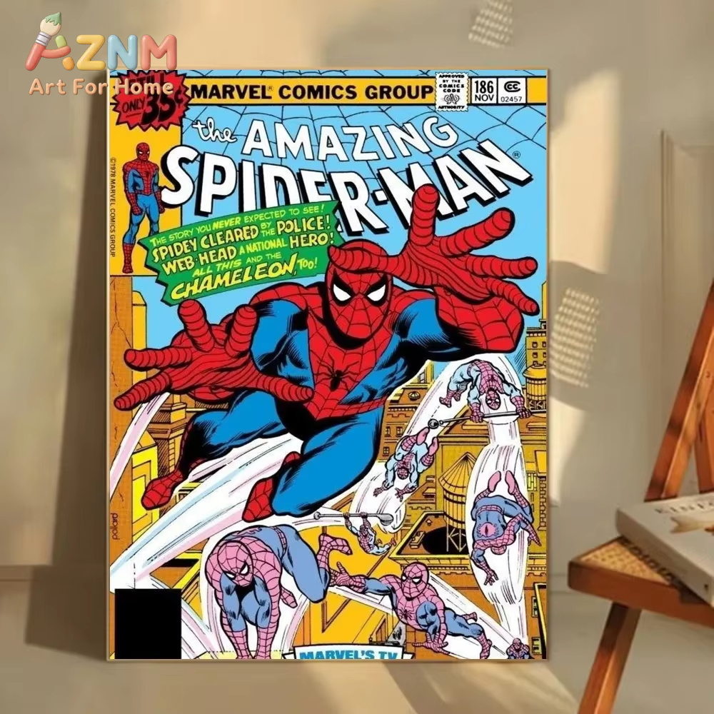 Marvel Movie SpiderMan Wall Ar - Geometric Wall Art avaliação e preço