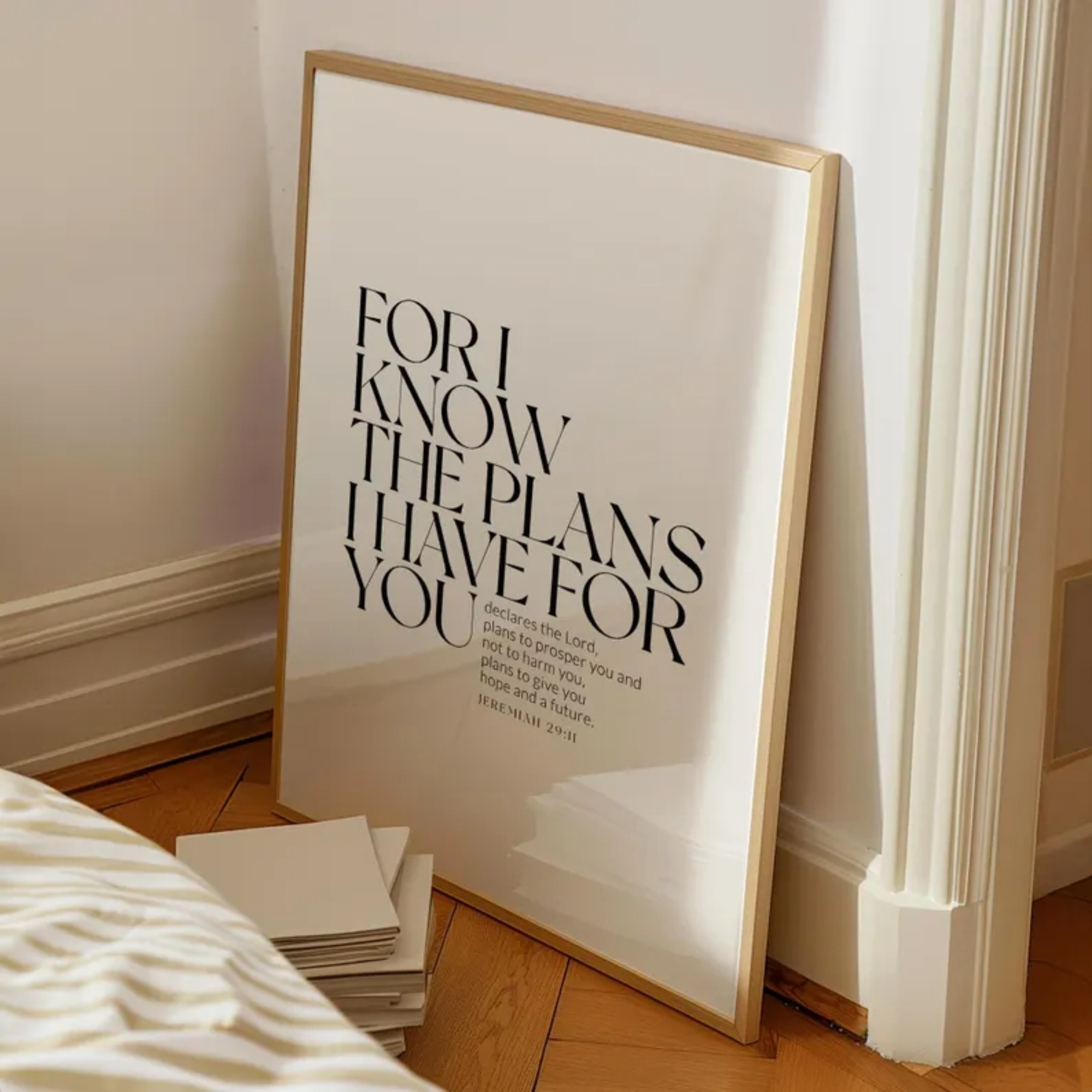 Bible Jeremiah 29:11Christian  - Home Decor Aesthetic avaliação e preço
