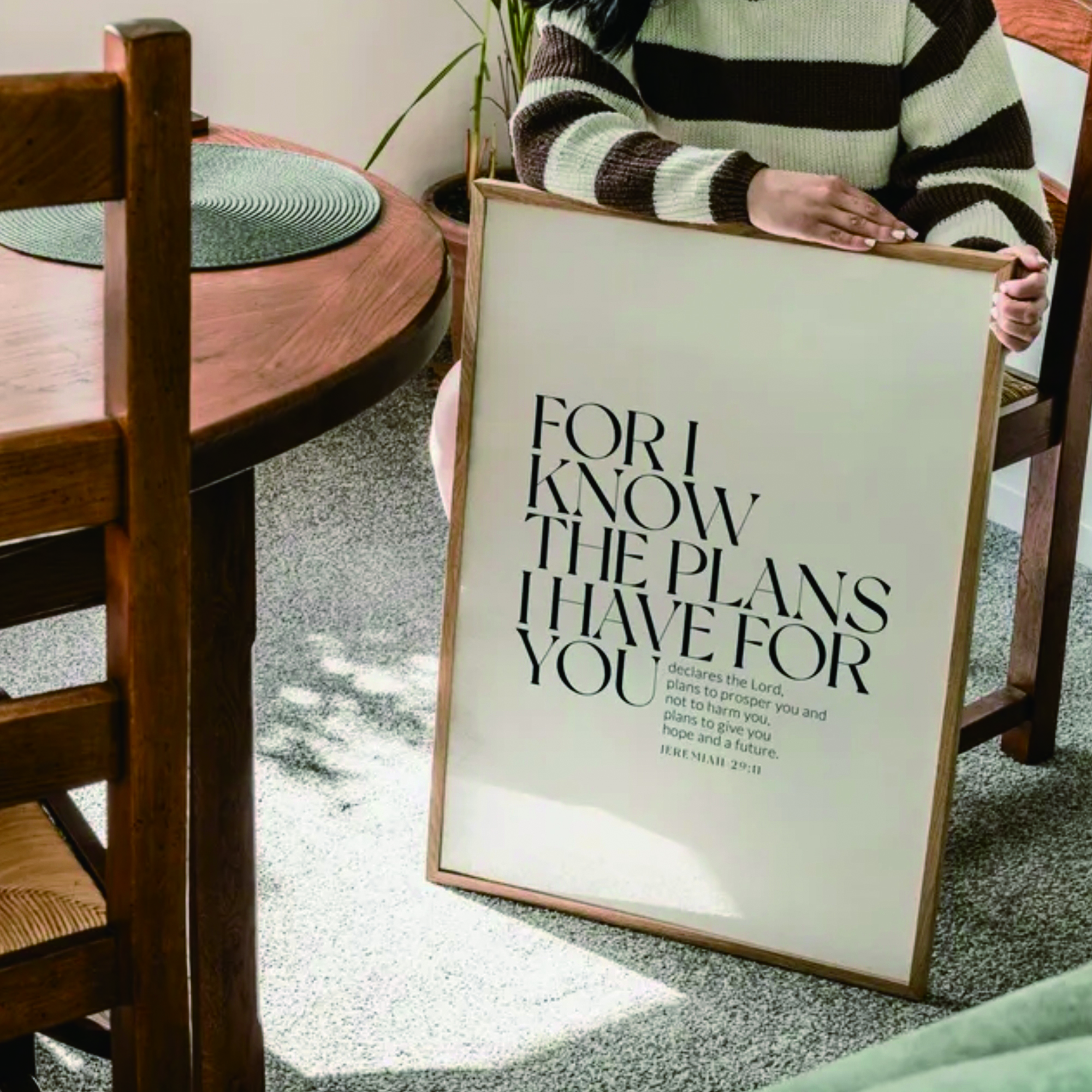 Bible Jeremiah 29:11Christian  - Home Decor Aesthetic avaliação e preço