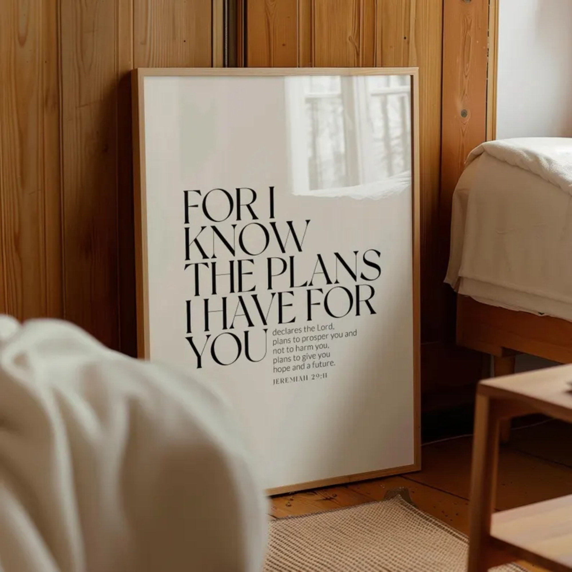 Bible Jeremiah 29:11Christian  - Home Decor Aesthetic avaliação e preço