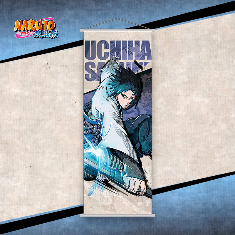 Naruto Anime Uzumaki Long Scro - Home Decor Aesthetic avaliação e preço