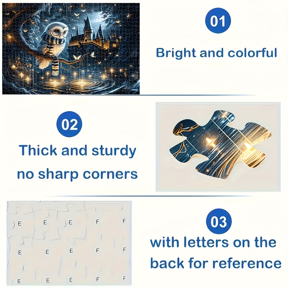 500/1000/1200/2000PCS Puzzles  - Home Decor Under 500 avaliação e preço